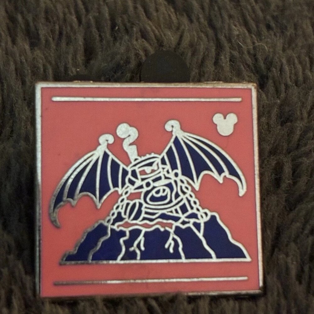 ney Hidden Mickey Pin 2014 DLR Mater's Junkyard Jamboree Heavy Metal Chernabog